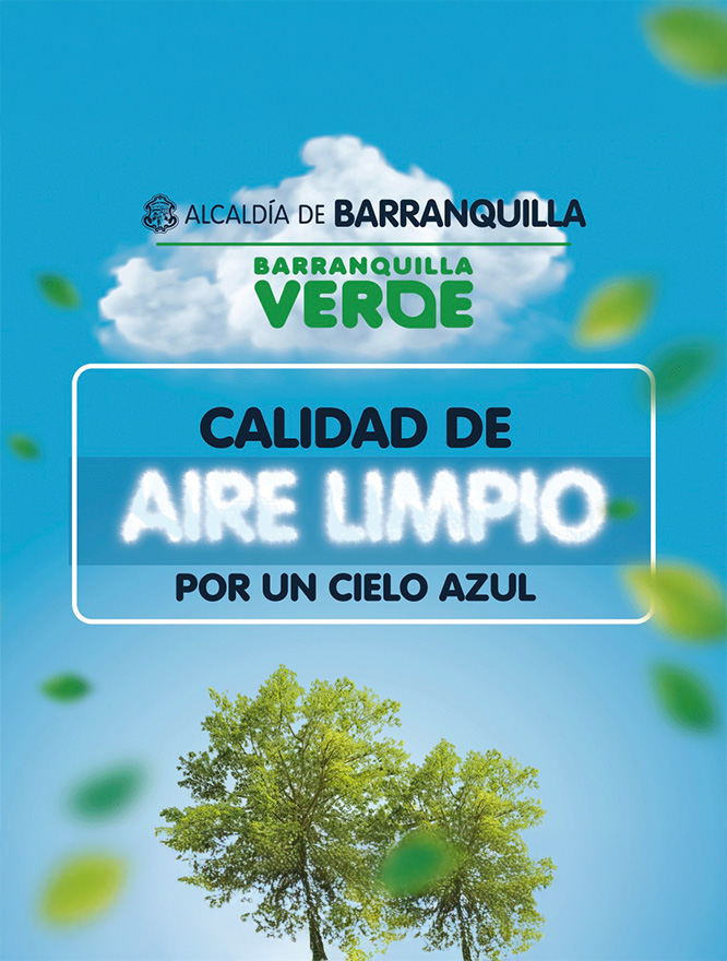 Equipo de trabajo de Barranquilla Verde en acción
